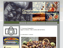 Tablet Screenshot of concorsofotografico.vallebrembana.org